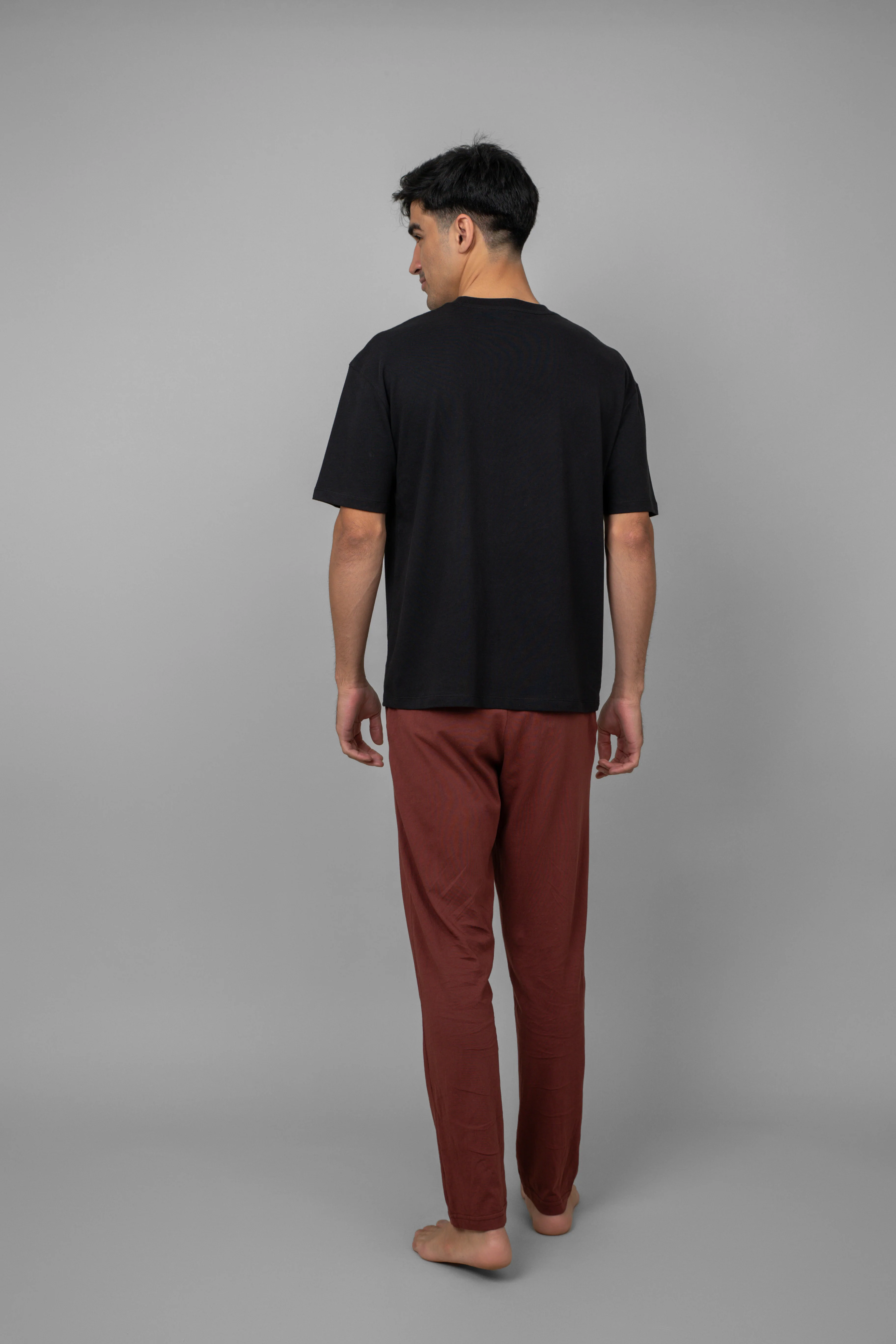 Black Men's Oversized Tee - Image 4