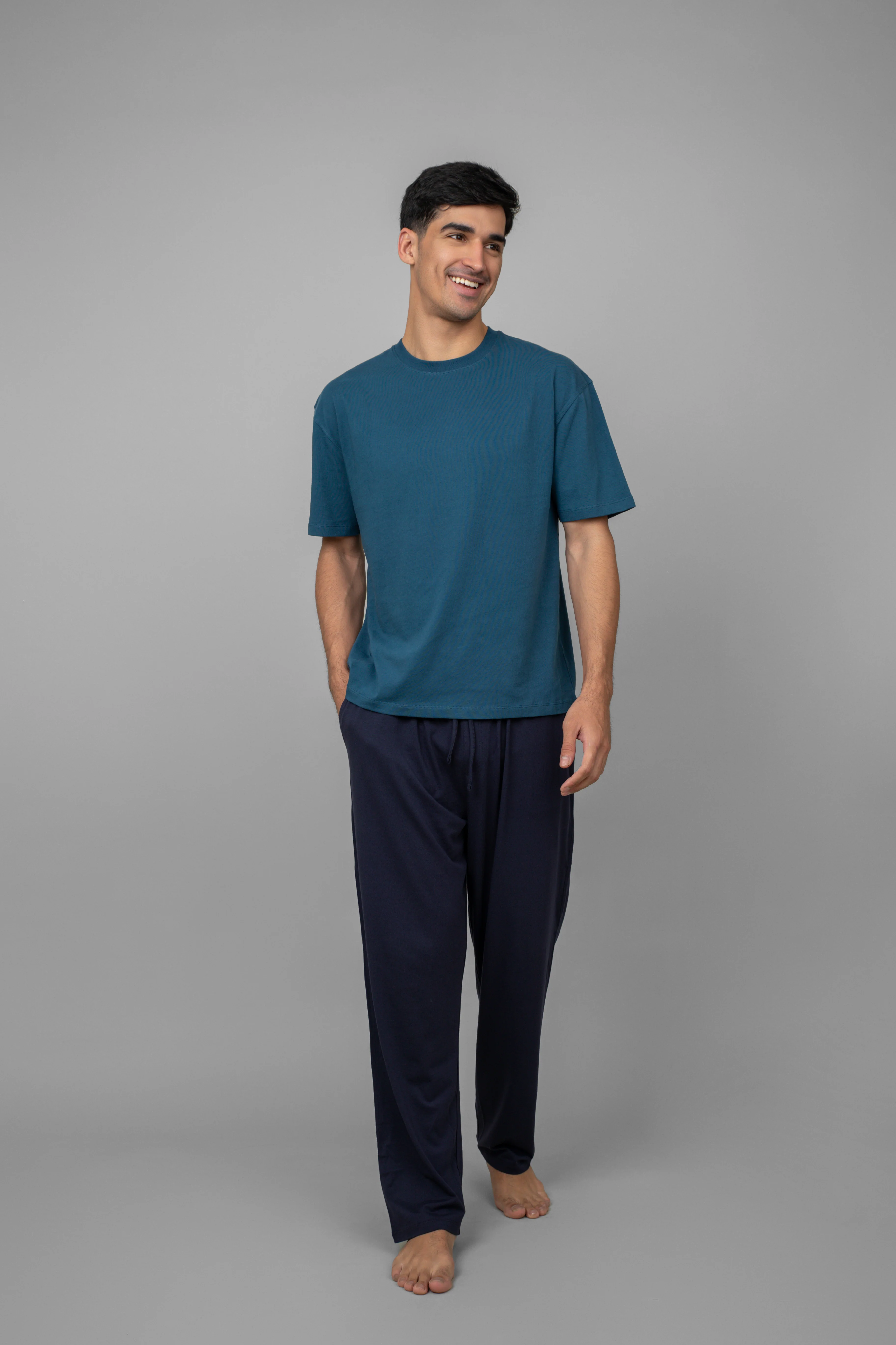 Blue Men's Essential T-shirt - Image 3