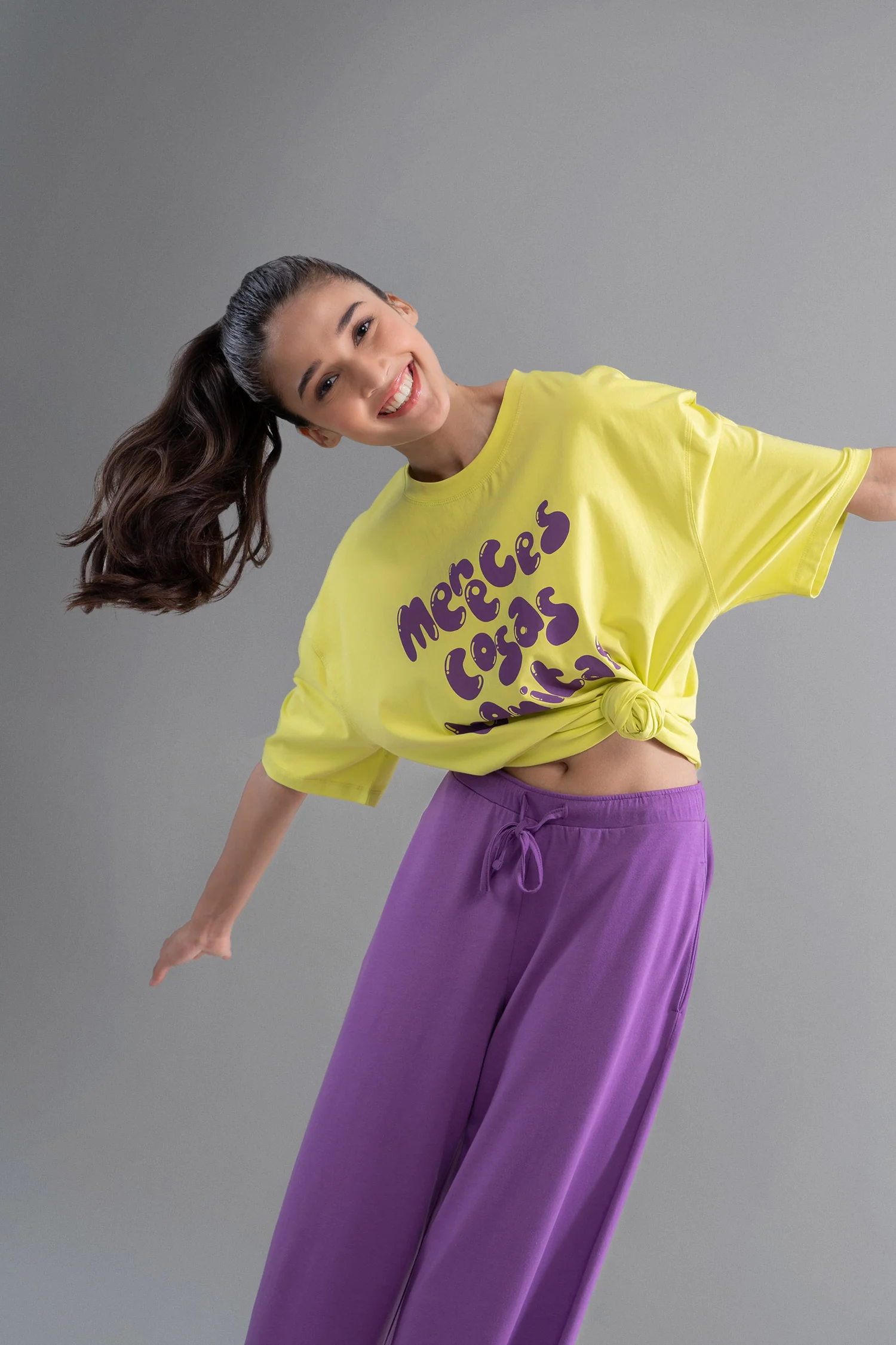 Lime Purple Unisex T-Shirt - Image 6