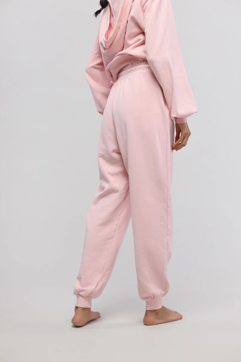 Pink Terry Travel Joggers - Image 4